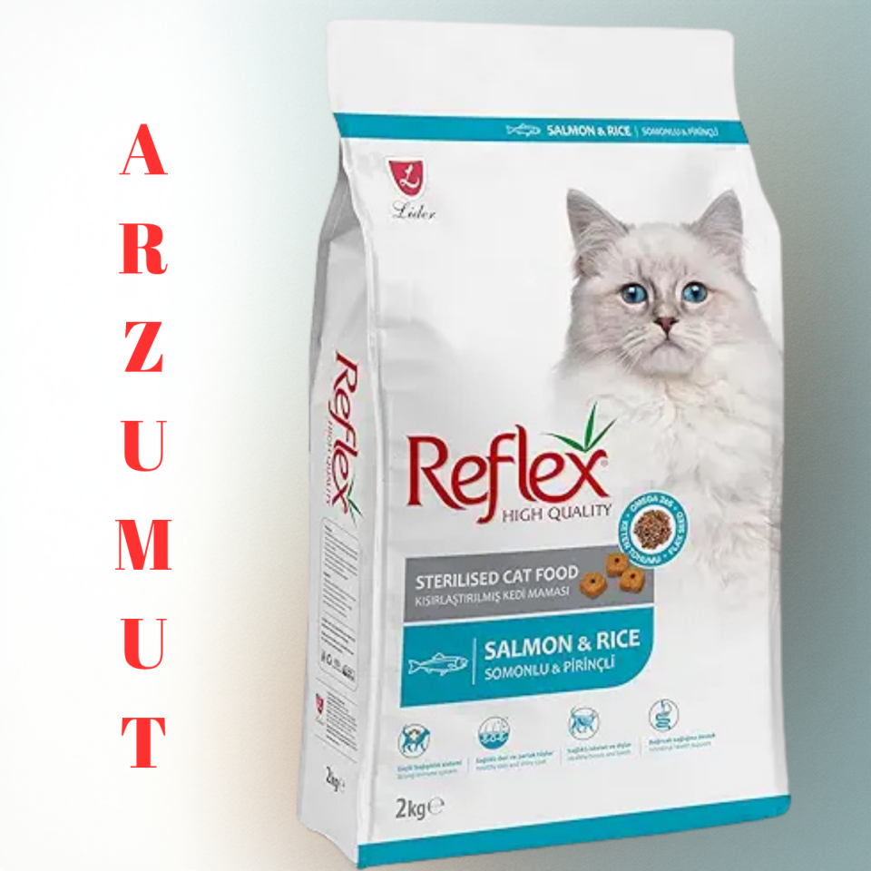 Reflex Tavuklu Ve Pirinçli Kısırlaştırılmış Kedi Maması - 2 Kg