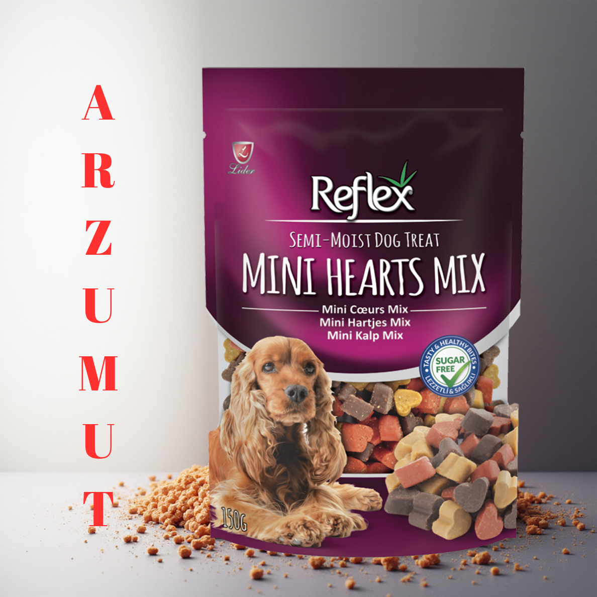 Reflex Semı Moıst Ödül Maması Mını Klap Mıx 150 Gr | ARZUMUT