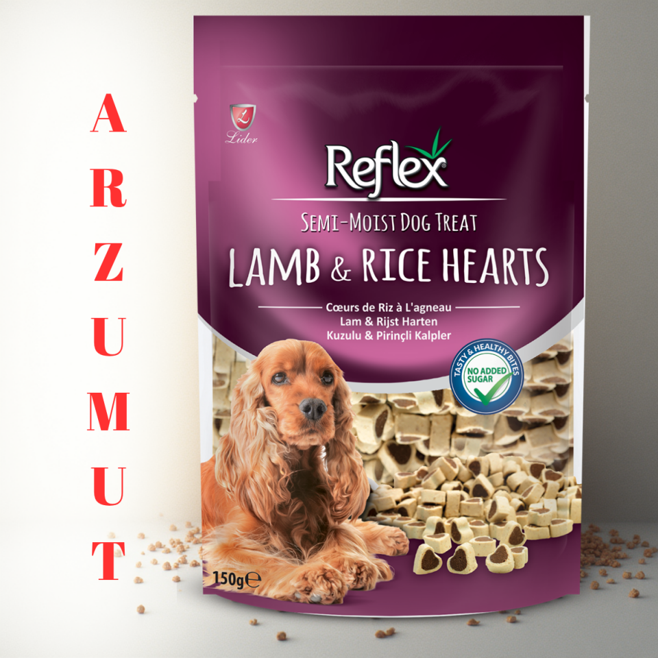 Reflex Semı Moıst Ödül Maması Kuzu Pirinç Kalp Mıx 150 Gr
